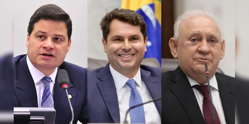 Sandro, Alexandre e Ademar são os responsáveis pelo repasse