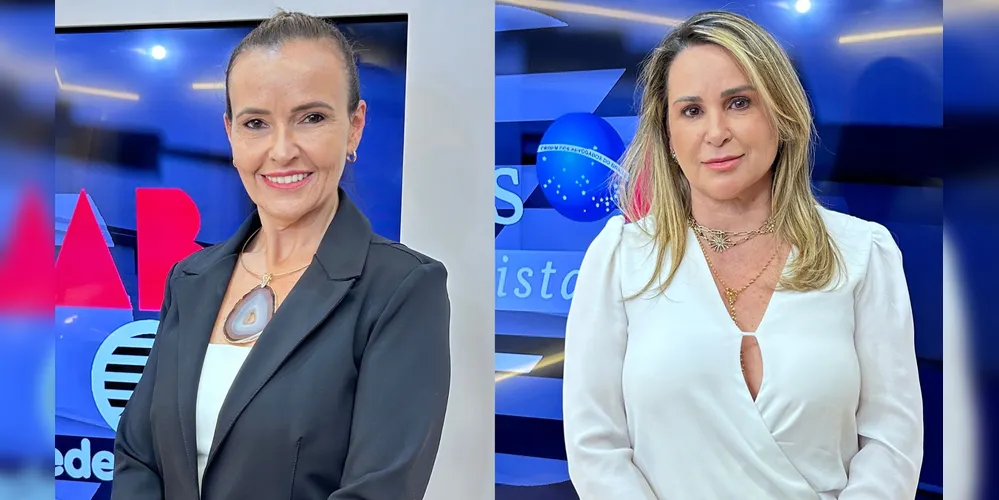 Juliana Scalise (à esquerda) e Mariantonieta Pailo Ferraz (à direita) são as candidatas à presidência da OAB-PG