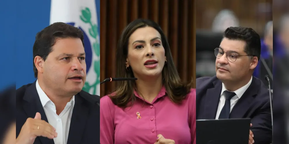 Sandro Alex, Mabel Canto e Marcelo Rangel firmam nova aliança política