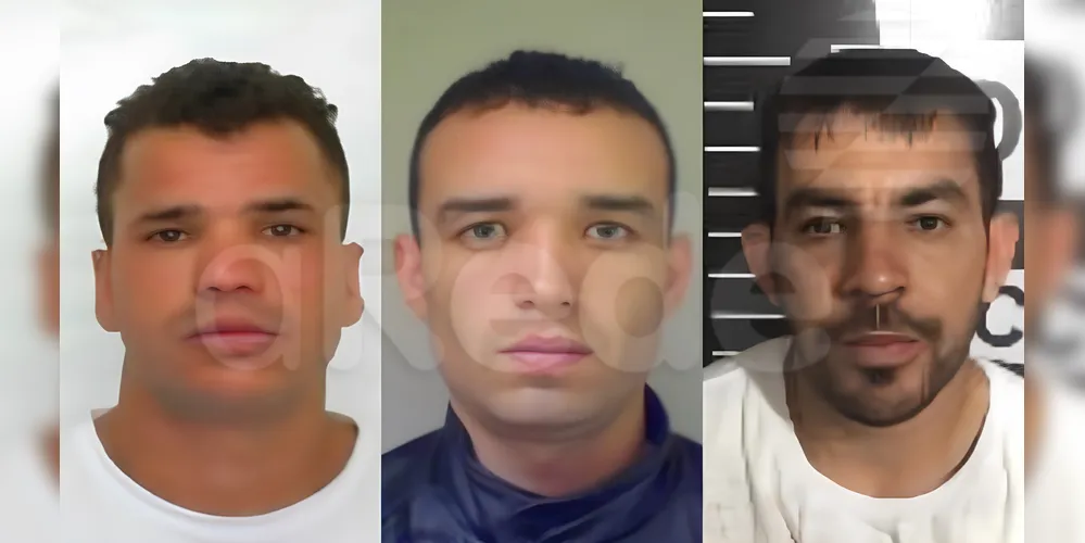 Fred dos Santos, Jose de Oliveira e Marco Sousa tinham passagens pela polícia