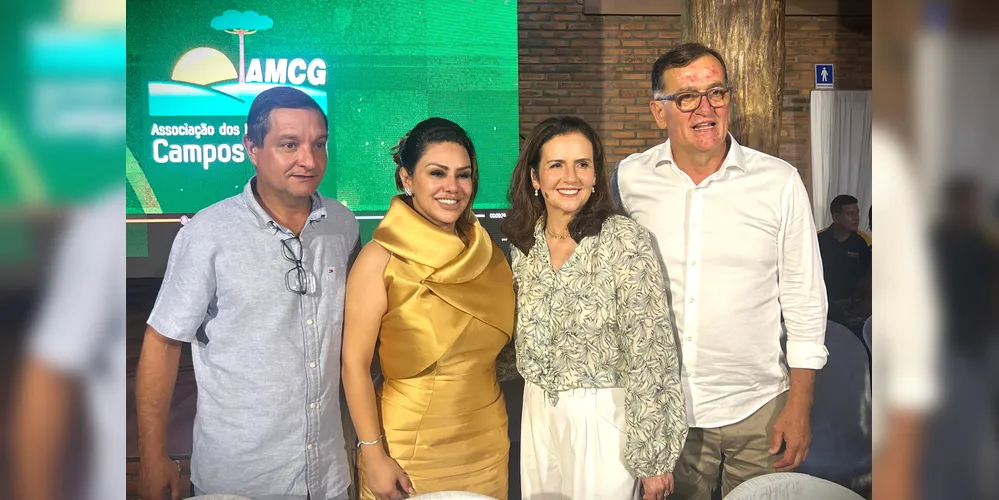 Christiano Borges, Dayane Sovinski, Rita Mara de Paula Araújo e Rildo Leonardi integram a diretoria da AMCG