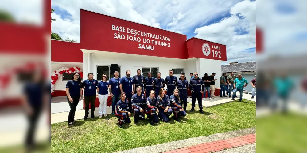 A base descentralizada de São João do Triunfo foi a última a ser inaugurada na região.