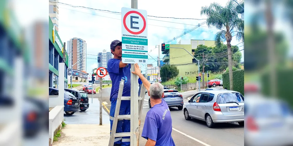 Prefeitura realiza a atualização da sinalização de 84 trechos do EstaR