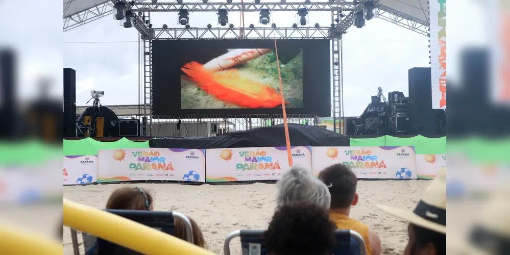 As atividades começaram domingo (29), no palco do posto fixo de Caiobá