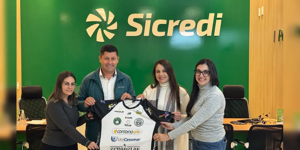 Sicredi Campos Gerais é o mais novo patrocinador do Contorno Futsal
