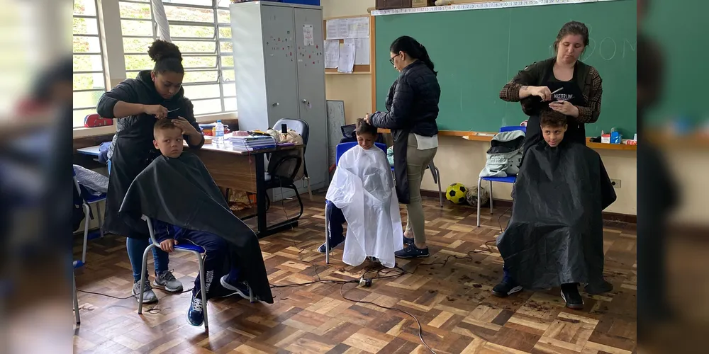Cortes serão realizados por alunos, sob supervisão profissional