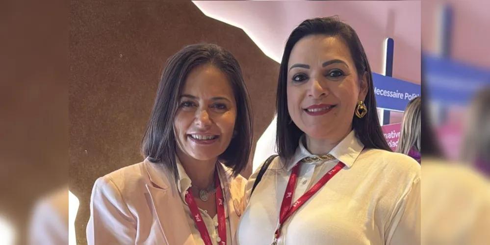 Carlise Kwiatkowski e Elisangela Pedroso estiveram reunidas