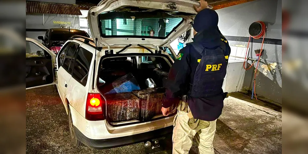 Agentes de segurança realizaram a fiscalização na BR-277