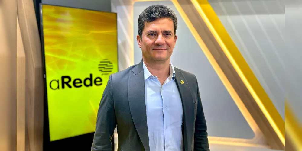 Sergio Moro visitou a sede do Grupo aRede, nesta terça-feira (3)