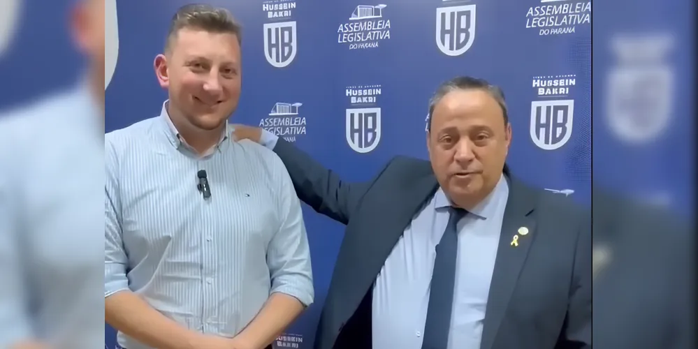 Leandro Jasinski e Hussein Bakri estiveram reunidos na última semana em Curitiba