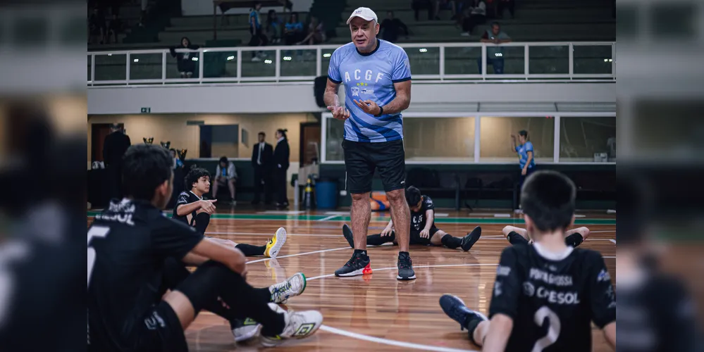 Geraldo 'Gegê' Machado é treinador da base da ACGF