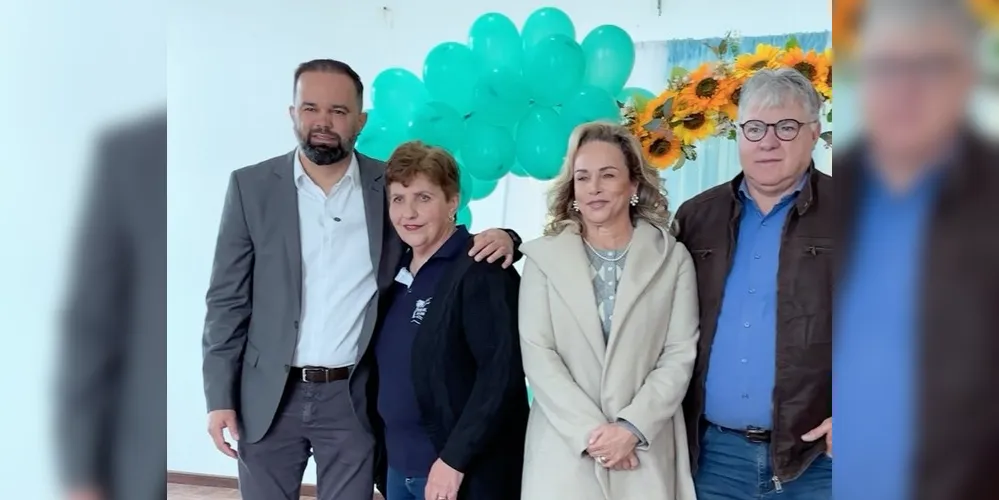 Roni Miranda, Altamir Sanson e lideranças municipais estiveram reunidos
