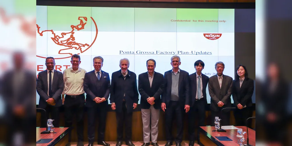 Representantes da multinacional se reuniram com o vice-governador Darci Piana