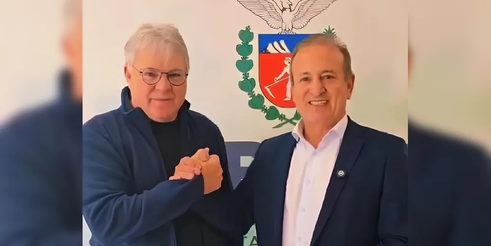 Altamir Sanson e Moacyr Fadel anunciaram os investimentos